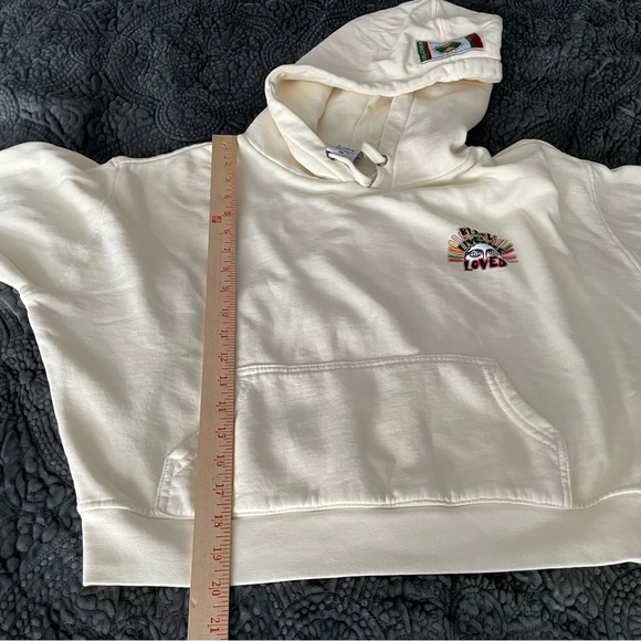 Pullover Hoodie Black Lives are Loved size M to L by Cross Colours - Picture 9 of 10